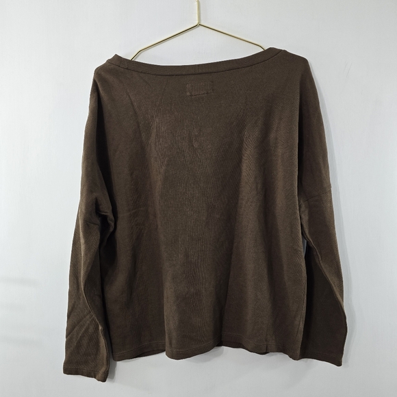 Ralph Lauren Denim & Supply Studded Dolman Batwing Long Sleeve Sweatshirt NWT S - Picture 4 of 10